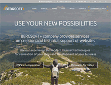 Tablet Screenshot of bergsoftplus.com